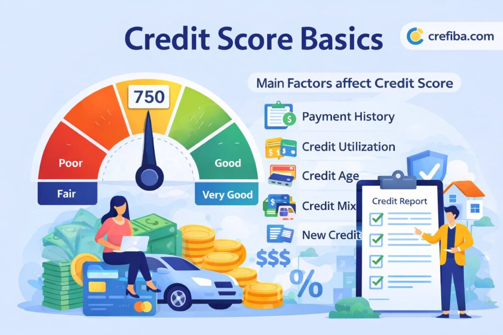 How the credit score works in the United States