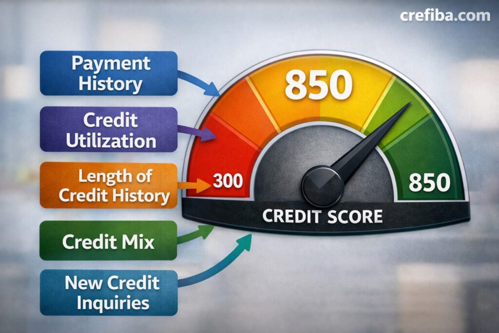  How US credit score is calculated and capped at 850
